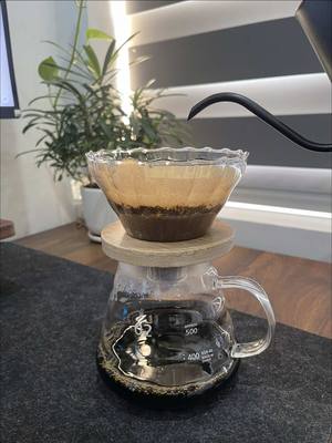 Pha cafe bằng phễu lọc cafe #healing #cafekoem #xuhuong