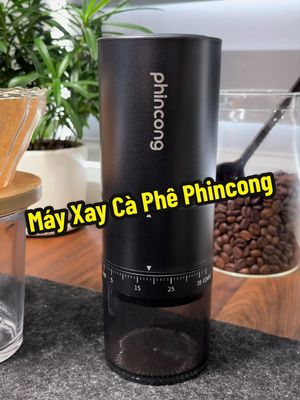 Xây cafe với Máy Xay Cà Phê Phincong #healing #cafekoem #xuhuong